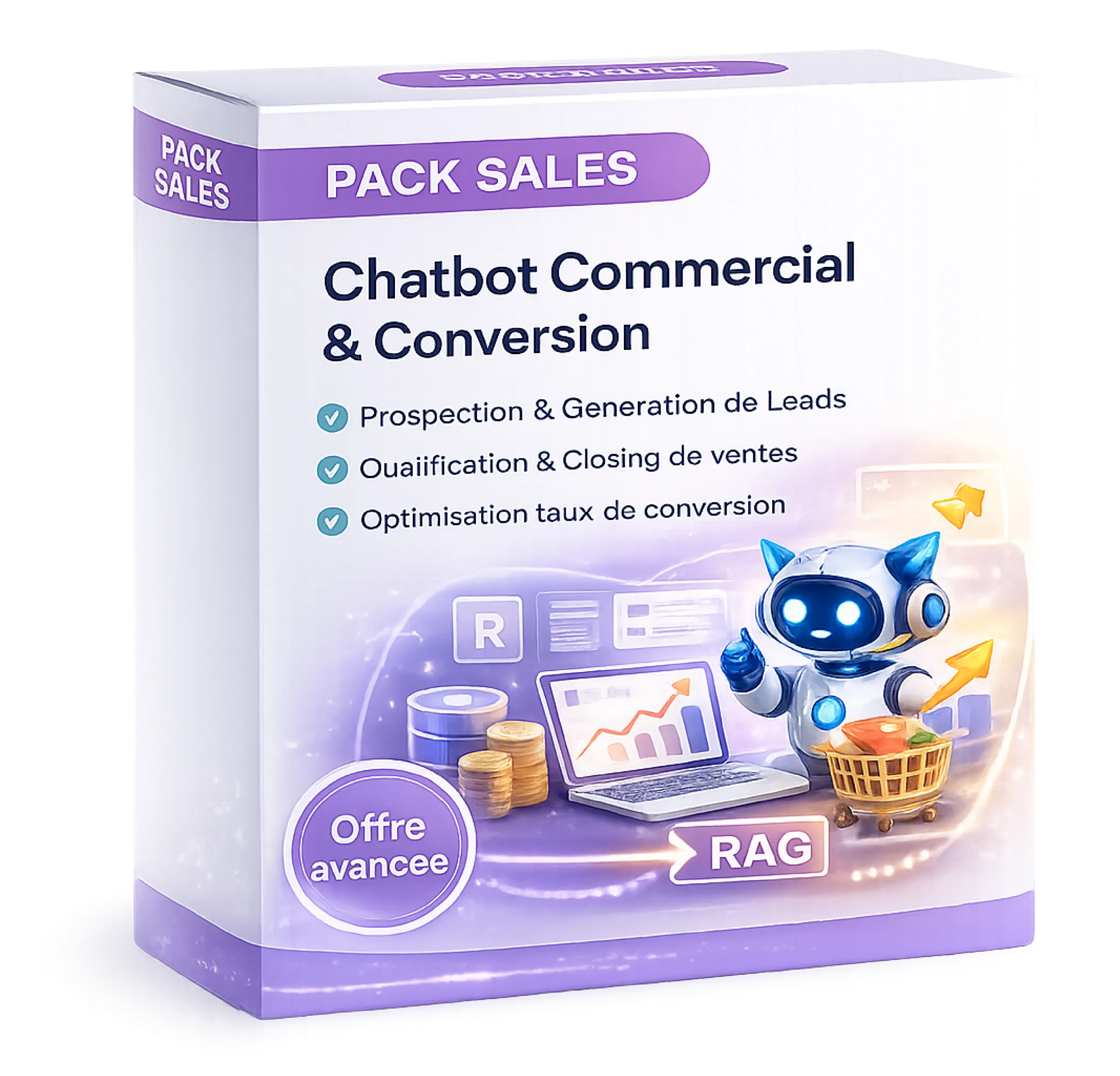 Pack Commercial - Agent IA commercial et ventes - AI Agency.ma